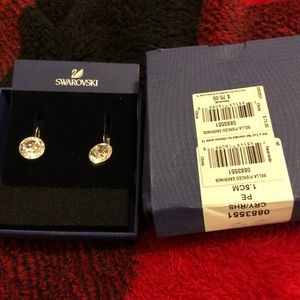 Swarovski Bella pierced earrings